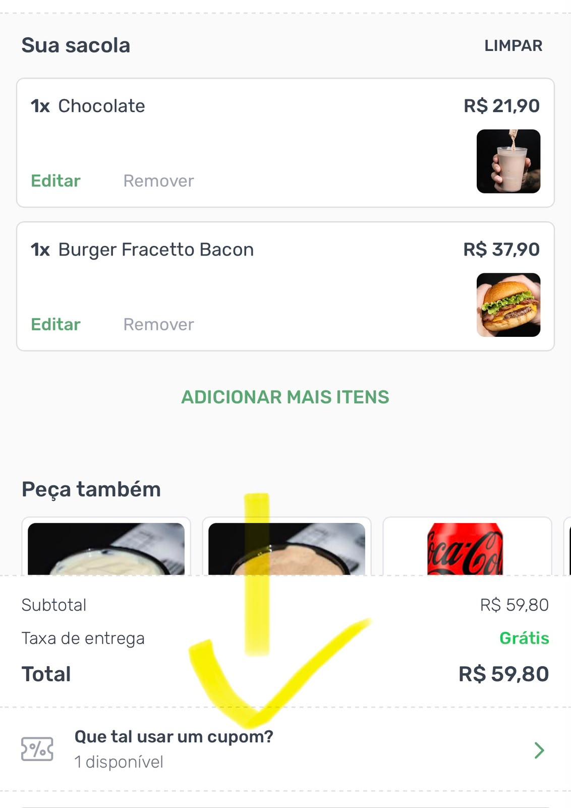 Imagem das instruções do documento, etapa 3
